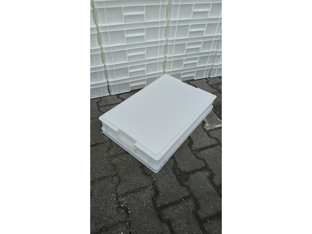 Ca. 60x zgan opslagbakken, wit - afbeelding 5 van  5