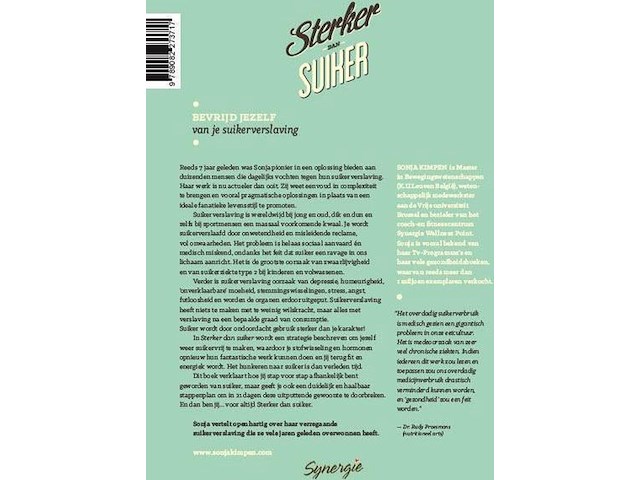 Ca. 614x boeken, sonja kimpen, sterker dan suiker, 2015 - afbeelding 2 van  2