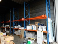 Ca. 6,1mtr palletstelling, oranje/blauw