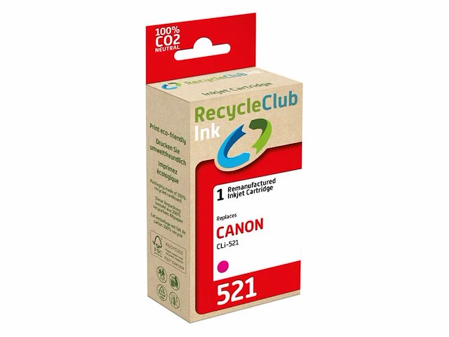 Ca. 61x inktcartridges voor canon cli-521, recycleclub - afbeelding 2 van  5