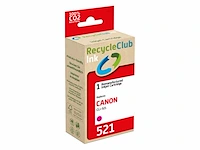 Ca. 61x inktcartridges voor canon cli-521, recycleclub - afbeelding 2 van  5