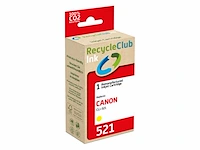 Ca. 61x inktcartridges voor canon cli-521, recycleclub - afbeelding 5 van  5