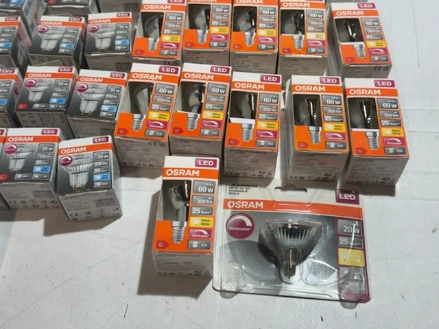 Ca. 61x osram led-lampen en spaarlampen - afbeelding 8 van  10