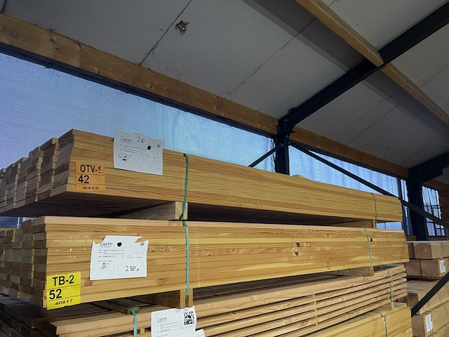 Ca. 62x douglas vlonderplanken, 25x140mm, lengte 300cm - afbeelding 4 van  4