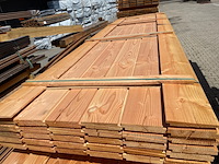 Ca. 62x douglas zweeds rabat, 26x190mm, lengte 400cm