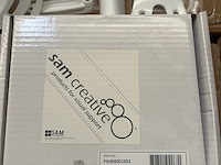 Ca. 63x beamer mounting bracket ceiling short white sam creative, pshbb001003 - afbeelding 3 van  5