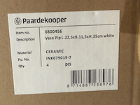 Ca. 63x decoratieve, keramische vasen, diverse modellen, paardekooper - afbeelding 2 van  15