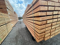 Ca. 63x douglas balken fijnbezaagd, 50x150mm, lengte 400cm - afbeelding 2 van  4