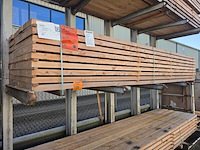Ca. 63x douglas balken fijnbezaagd, 50x150mm, lengte 400cm - afbeelding 4 van  4