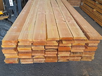 Ca. 63x douglas plank, 3,2 x 15 x 400 cm