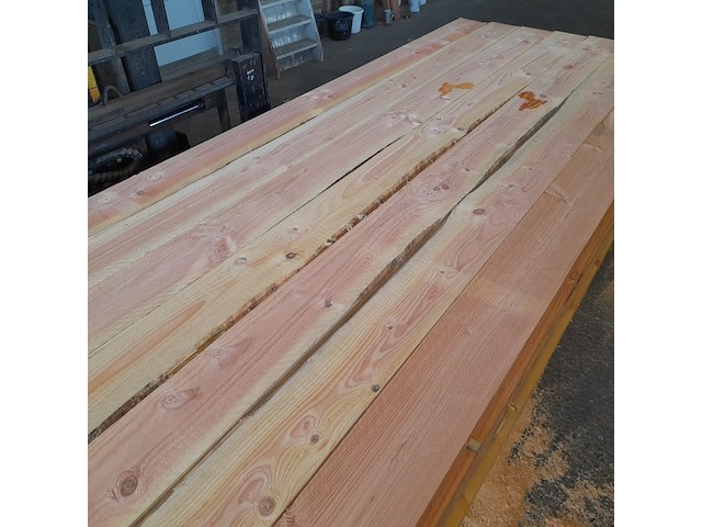 Ca. 63x douglas plank, 3,2 x 15 x 400 cm - afbeelding 3 van  6