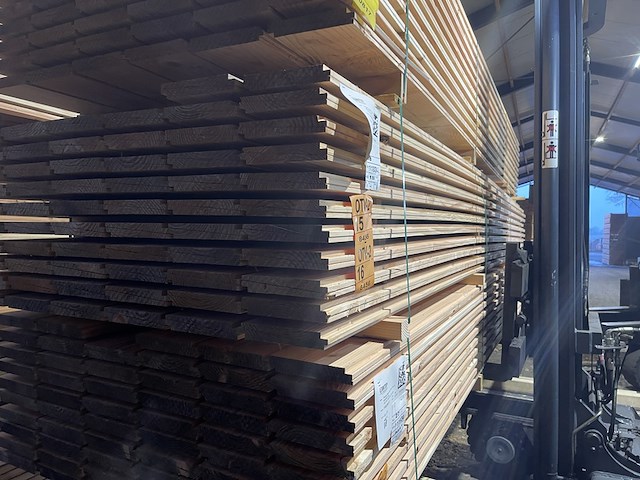 Ca. 63x douglas zweeds rabat, 21x190mm, lengte 400cm - afbeelding 4 van  4