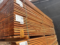 Ca. 63x douglas zweeds rabat, 21x190mm, lengte 400cm - afbeelding 4 van  4