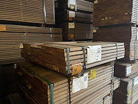 Ca. 63x guyana ipé planken geschaafd, 25x90mm, lengte 100cm - afbeelding 4 van  4