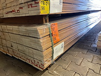 Ca. 63x louro vermehlo planken geschaafd, 21x145mm, lengte 425cm - afbeelding 4 van  4