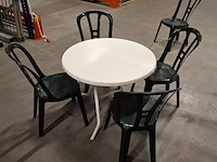 Ca. 63x terras stoelen met 16 tafels - afbeelding 4 van  17