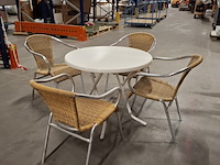 Ca. 63x terras stoelen met 16 tafels - afbeelding 14 van  17