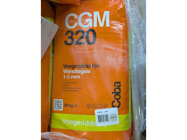 Ca. 63x zak voegmiddel, coba, cgm 320, cgm 300 - afbeelding 3 van  8
