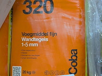 Ca. 63x zak voegmiddel, coba, cgm 320, cgm 300 - afbeelding 3 van  8