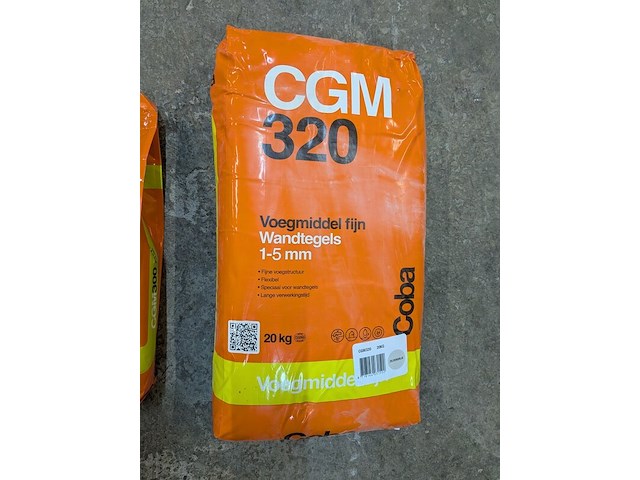 Ca. 63x zak voegmiddel, coba, cgm 320, cgm 300 - afbeelding 8 van  8