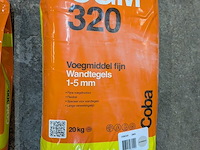 Ca. 63x zak voegmiddel, coba, cgm 320, cgm 300 - afbeelding 8 van  8