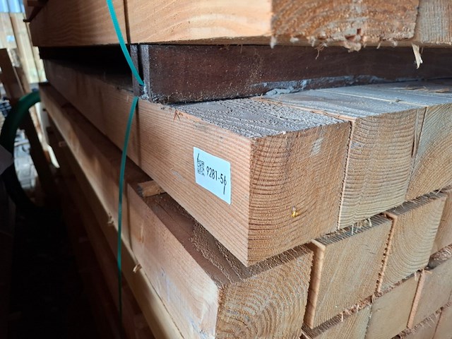 Ca 64x douglas balk 12x12cm - afbeelding 3 van  3