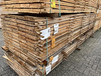 Ca. 64x douglas planken fijnbezaagd, 22x200mm, lengte 400cm - afbeelding 4 van  4
