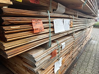 Ca. 64x douglas wisselsponning, 18x190mm, lengte 500cm - afbeelding 2 van  3