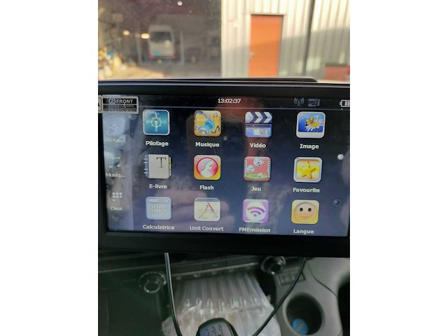 Ca. 64x gps navigatie scherm, stick up, zwart - afbeelding 2 van  7