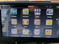 Ca. 64x gps navigatie scherm, stick up, zwart - afbeelding 2 van  7