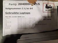 Ca. 64x laptop, microsoft, o.a. surface 3 - afbeelding 22 van  22