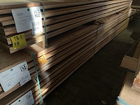 Ca. 64x mandioqueira vlonderplanken, 21x120mm, lengte 400cm - afbeelding 4 van  4