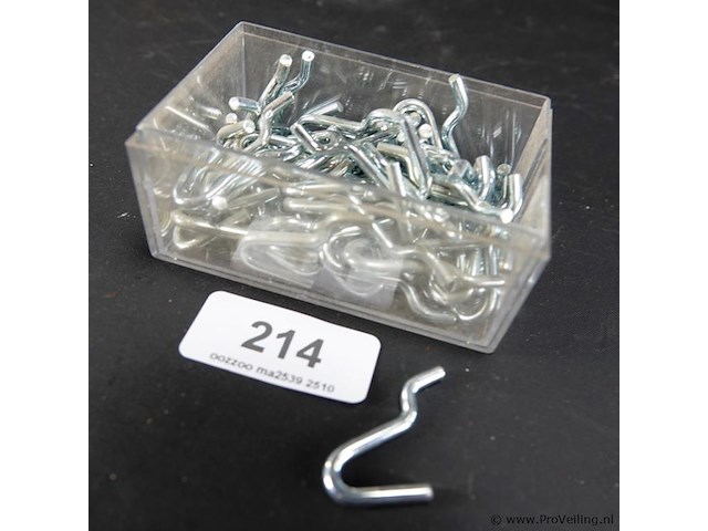 Ca. 65 haken voor winkeldisplay h4cm - afbeelding 1 van  3