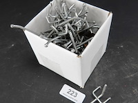 Ca. 65 haken voor winkeldisplay l8cm - afbeelding 2 van  3