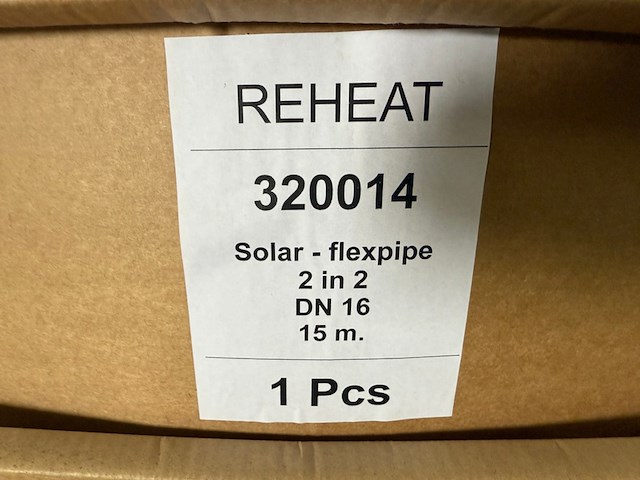 Ca. 65 meter solar flexpipe reheat, 320014 en 320054 - afbeelding 4 van  5