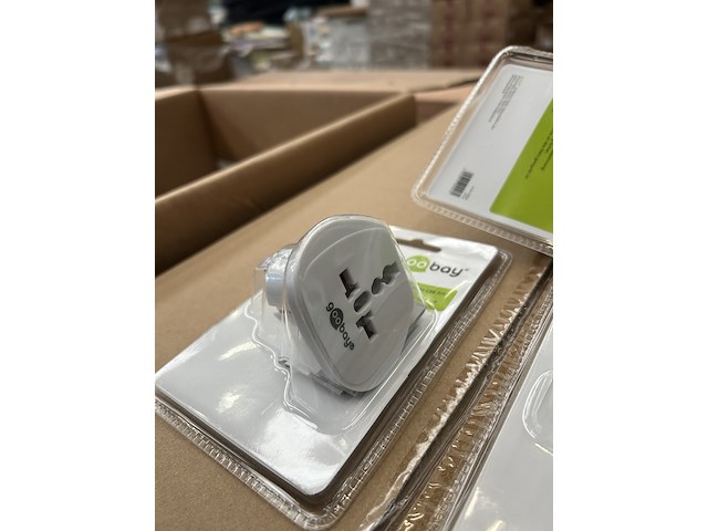 Ca. 650x wereldstekker, goobay - afbeelding 2 van  5