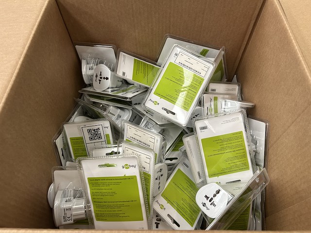 Ca. 650x wereldstekker, goobay - afbeelding 4 van  5