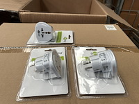 Ca. 650x wereldstekker, reisadapter world-universal to cee 7/7, goobay - afbeelding 2 van  6