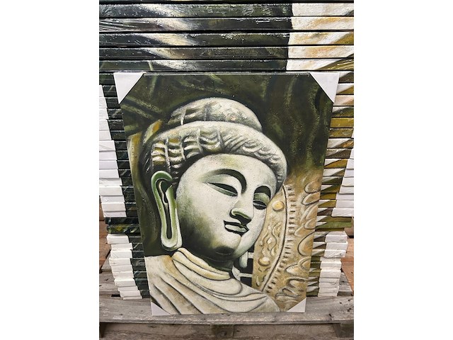 Ca. 65x canvas schilderij buddha - afbeelding 3 van  3