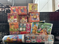 Ca. 65x divers speelgoed w.o. stickers, w.o. abc champions, decorata party - afbeelding 4 van  7