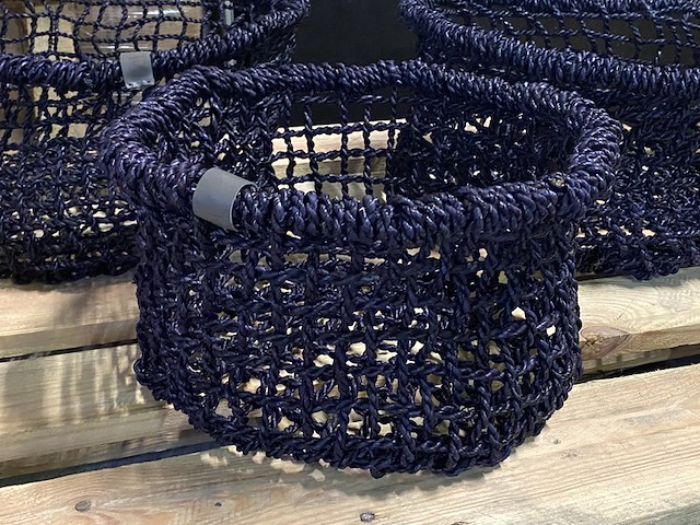 Ca. 65x diverse afmetingen handgemaakte manden - afbeelding 6 van  8