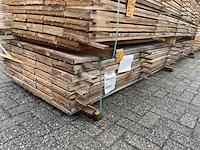 Ca. 65x douglas planken fijnbezaagd, 22x200mm, lengte 400cm - afbeelding 4 van  4