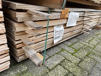 Ca. 65x douglas planken fijnbezaagd, 22x200mm, lengte 400cm - afbeelding 4 van  4