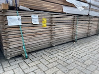 Ca. 65x douglas planken fijnbezaagd, 22x200mm, lengte 400cm - afbeelding 4 van  4