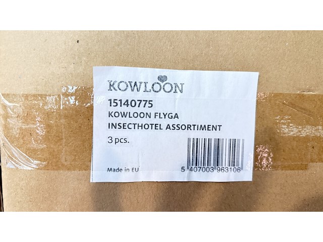 Ca. 65x insectenhotels & vlinderhuizen, kowloon / flyga - afbeelding 11 van  19