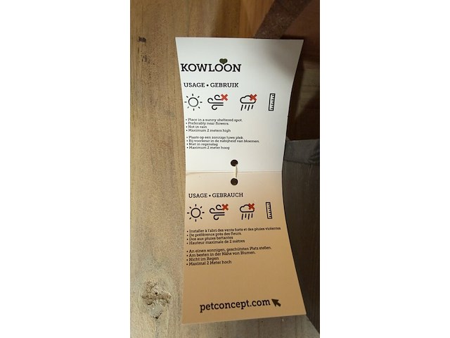 Ca. 65x insectenhotels & vlinderhuizen, kowloon / flyga - afbeelding 15 van  19