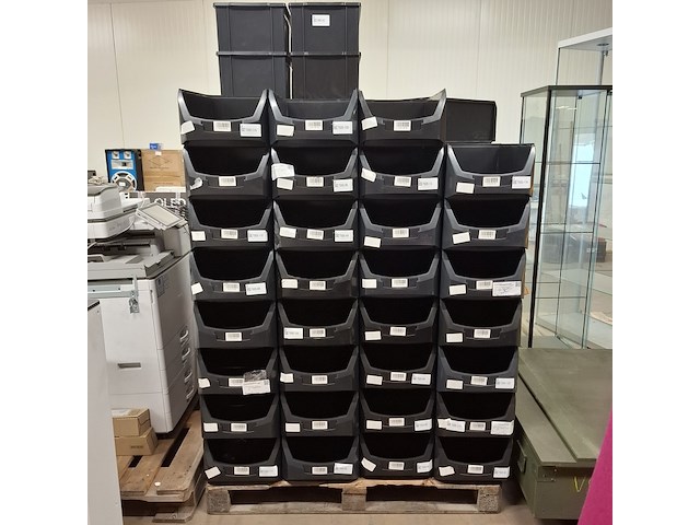 Ca. 65x kunststof magazijnbak, tba packaging - afbeelding 1 van  4