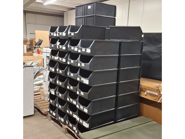 Ca. 65x kunststof magazijnbak, tba packaging - afbeelding 2 van  4