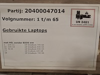Ca. 65x laptop, hp/dell, o.a. elitebook 745 - afbeelding 11 van  20