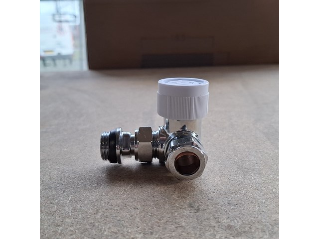 Ca. 65x radiatorkraan, best design, luxe, glans chroom - afbeelding 3 van  7